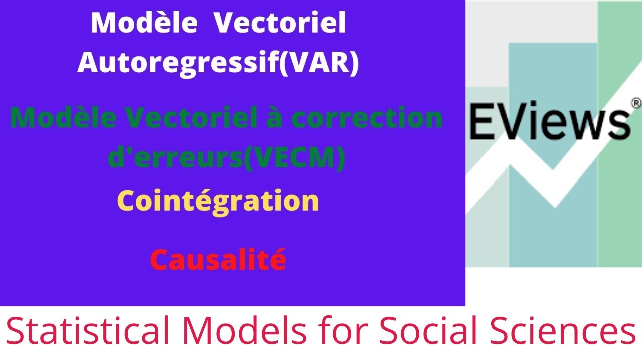 modèles à correction d'erreurs et application sous eviews