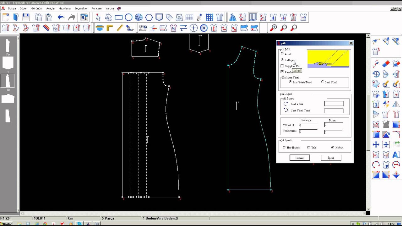 REDTREE CAD SİSTEM EĞİTİM-PİLİ YAPILIŞI-ESTEKS