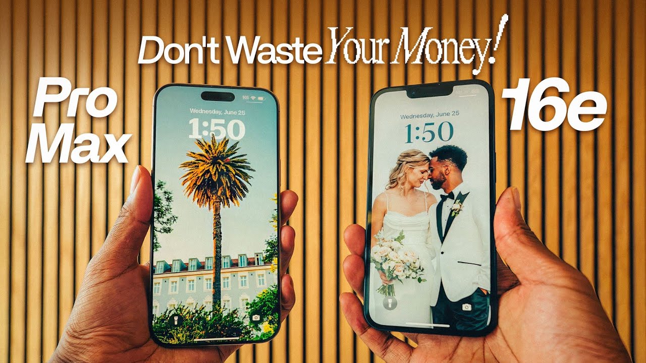 iPhone 16e vs Pro Max Review: Don't Waste Your Money! (Everything Explained)
