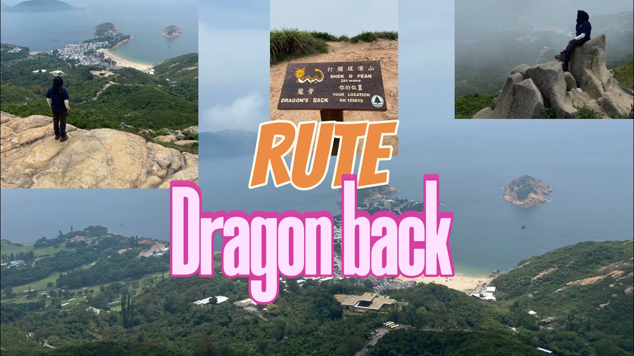 Dragon back merupakan hiking rute pendek dan dengan view yang sangat keren