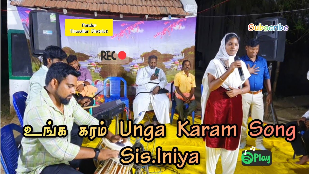 உங்க கரம் - Unga Karam Song - Sis.Iniya - Vivek Spiky Media @AndrewsRPT ....