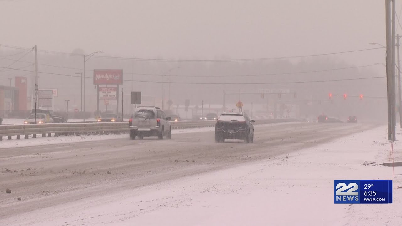 Blizzard warning: Heavy snow, high winds in western Mass