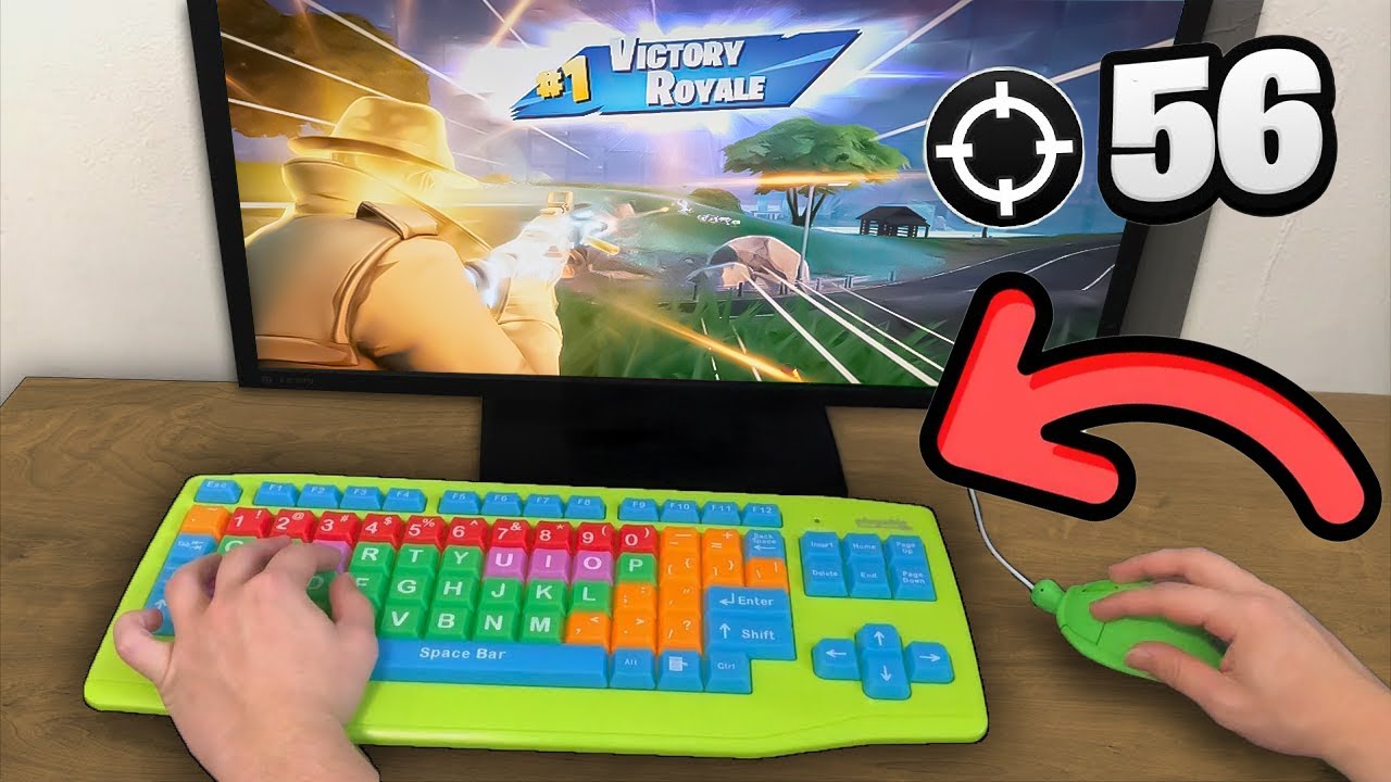 Am Testat *CEA MAI RAPIDA* Tastatura Din Fortnite - 10/60