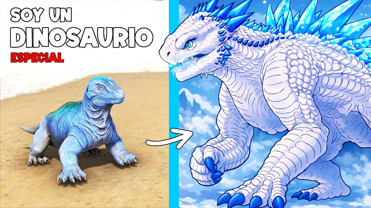 SOY SHIMO! LA HISTORIA DEL PEQUEÑO DINOSAURIO Kaiju de Hielo Soy un Dinosaurio ARK