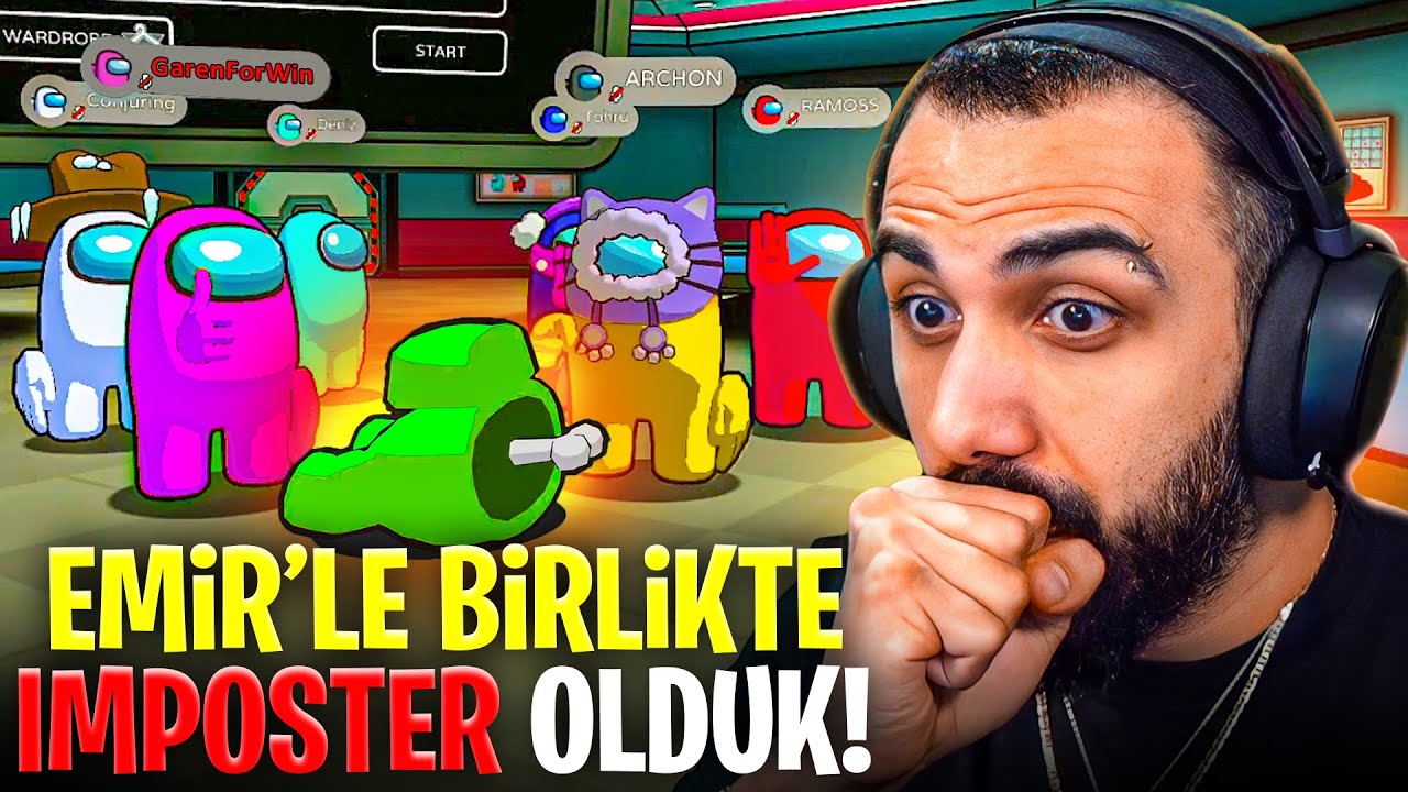 HERKESİN İÇİNDE DOUBLE KİLL ALDIK! YENİ ŞERİF MODU! | AMONG US 3D | Barış Can