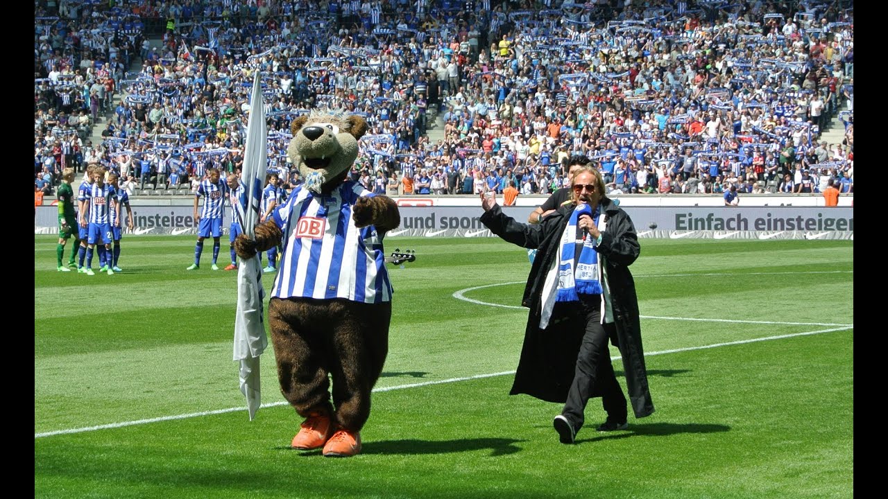 Frank Zander live im Olympiastadion - Hertha BSC Saisonfinale 2013