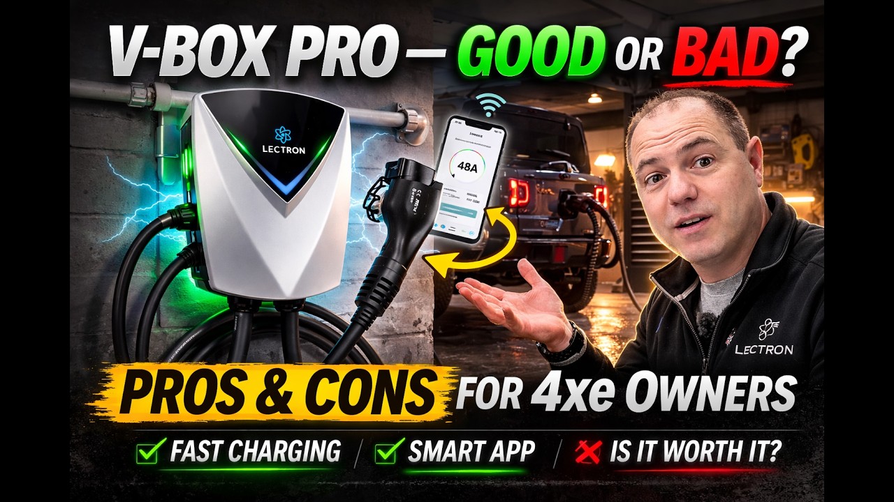 Полный обзор и тестирование зарядного устройства Lectron Pro V Box Level 2 для электромобилей | М...