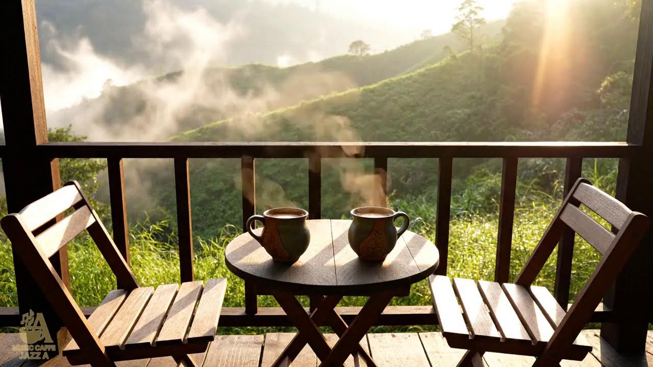 Achieve Deep Focus & Serenity: Balcony ASMR, Jazz & City Ambiance 🎶
