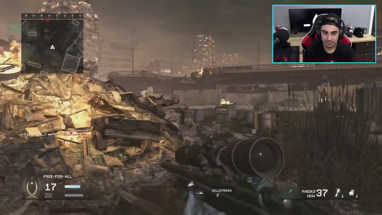 FAZE RAIN VS FAZE APEX - CoD 4 REMASTERED