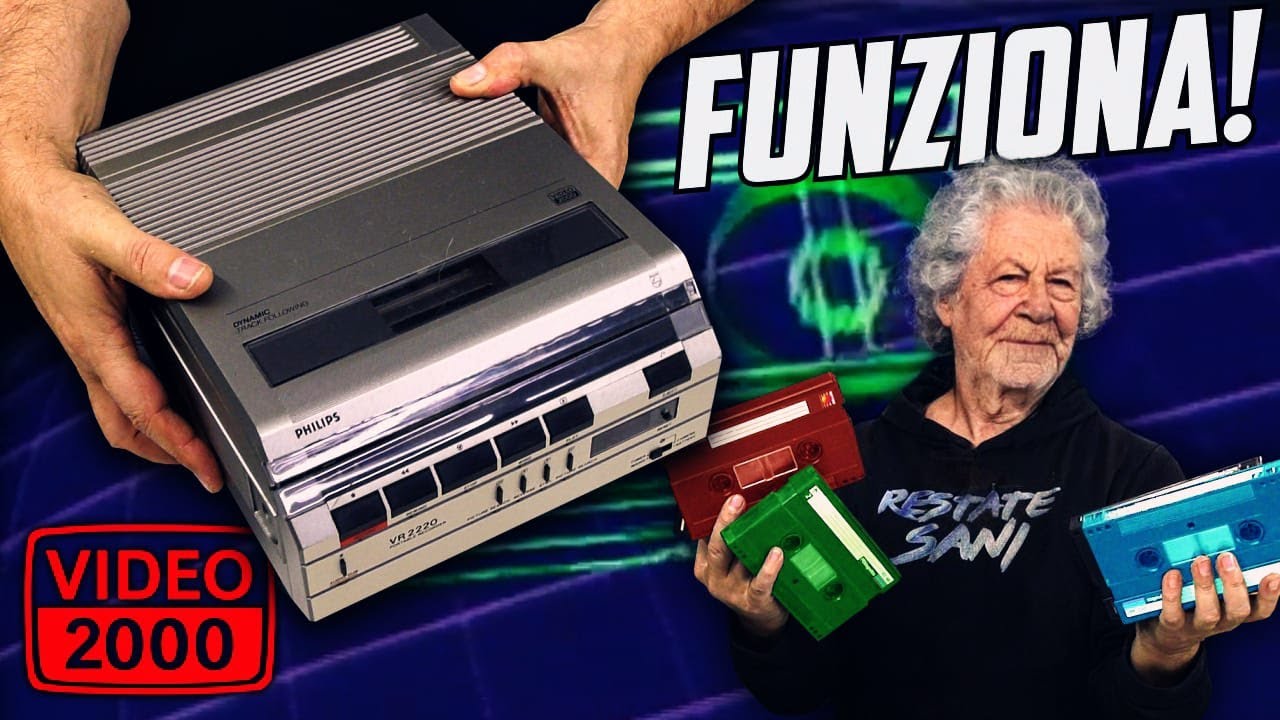 Scopro il Video2000 a 70 anni - Un video dal 2044 girato in VHS - Feat.@mDeplo