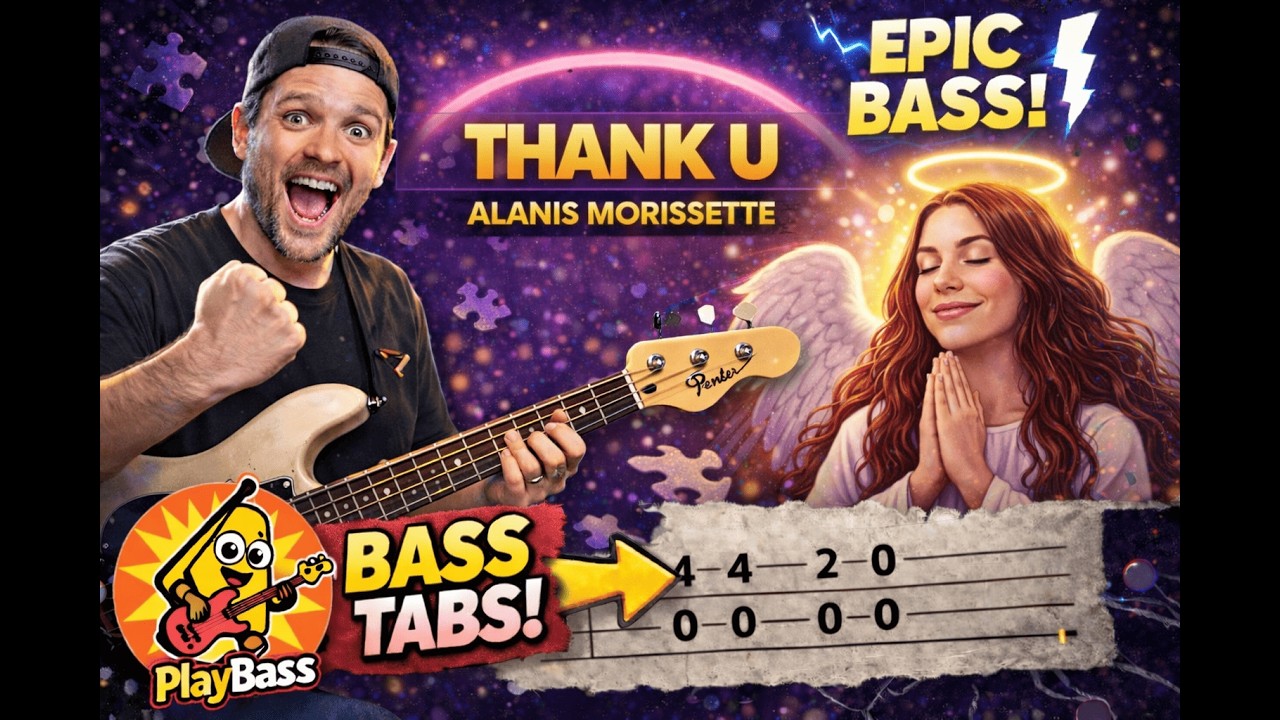 Thank U – Alanis Morissette (No Bass + Tabs)