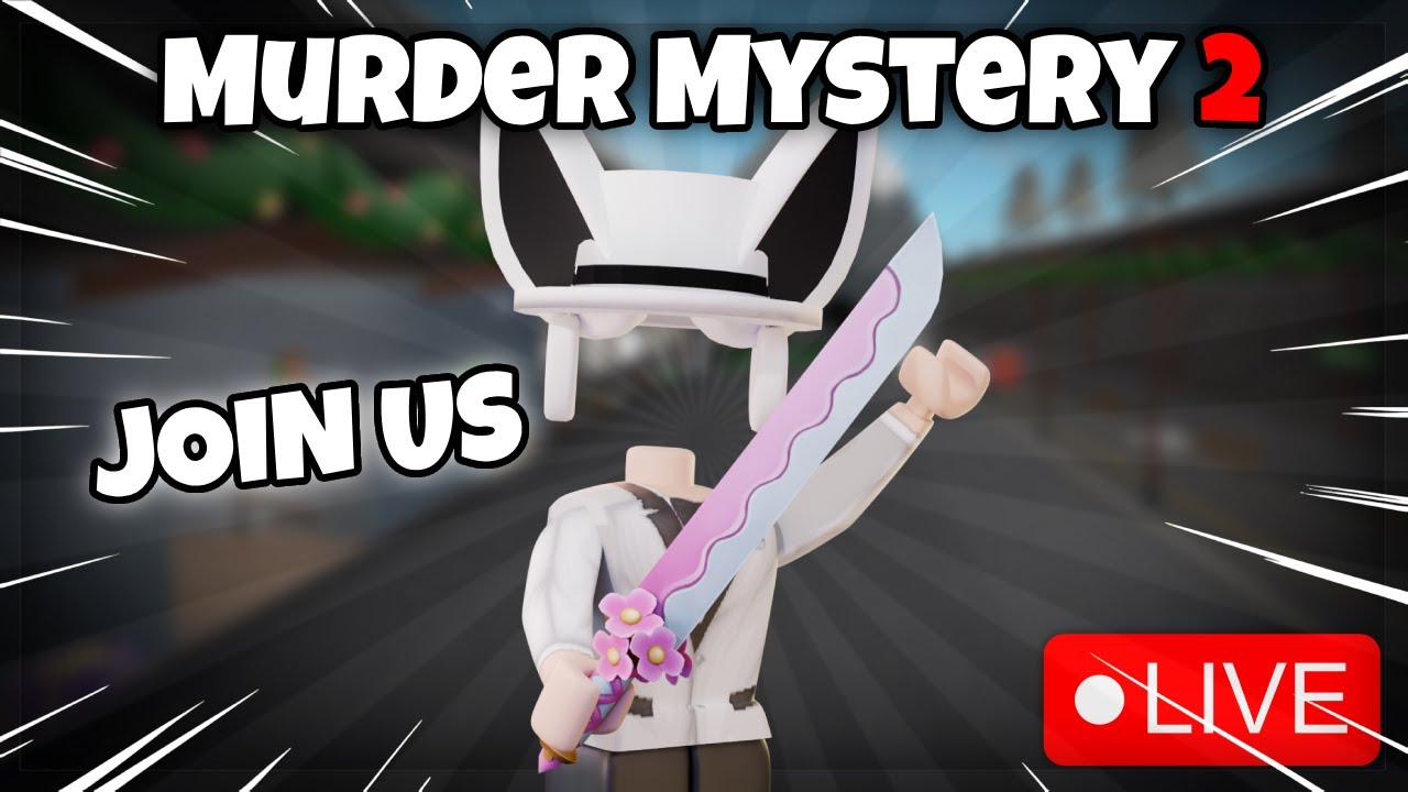 🔴LIVE🔴MM2 PLAYING WITH VIEWERS ROBLOX