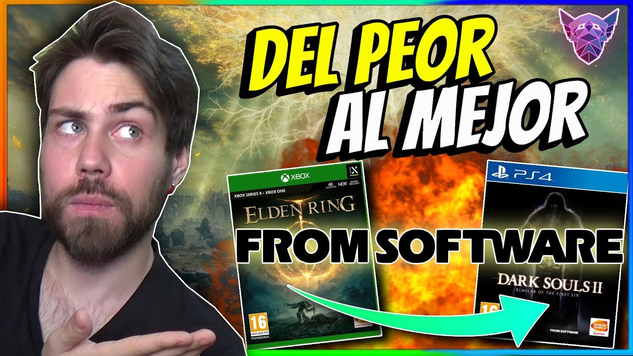 TOP del Peor al Mejor Juego de Fromsoftware | De Demon's Souls a Elden Ring