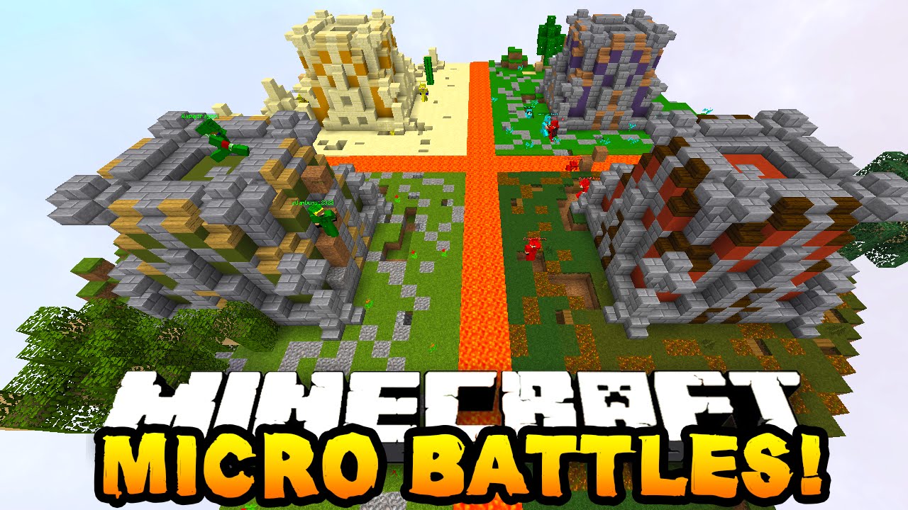 Minecraft MICRO BATTLES! 