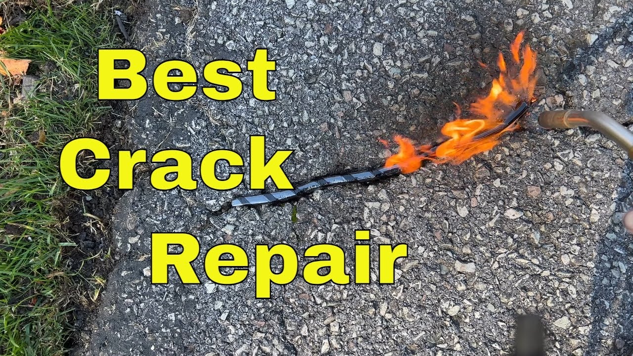 Лучший ремонт трещин на подъездной дороге: Pli Stix Asphalt Fix * Ссылка на Amazon ниже *