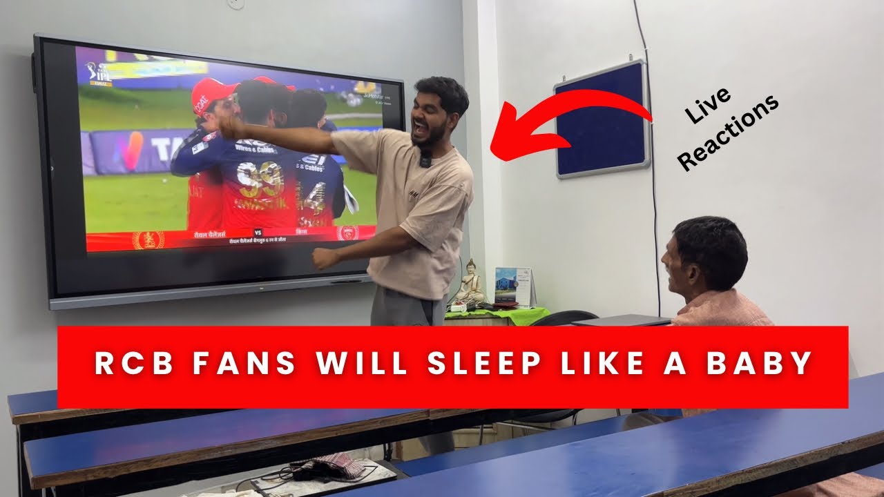 RCB WON THE IPL 2025 🥳 ll Virat Kohli won the IPL 2025 || My Reaction 🥳