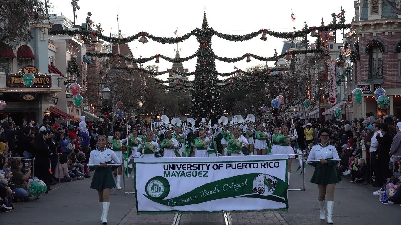 Centenaria Banda Colegial: University of Puerto Rico - Disneyland 2019