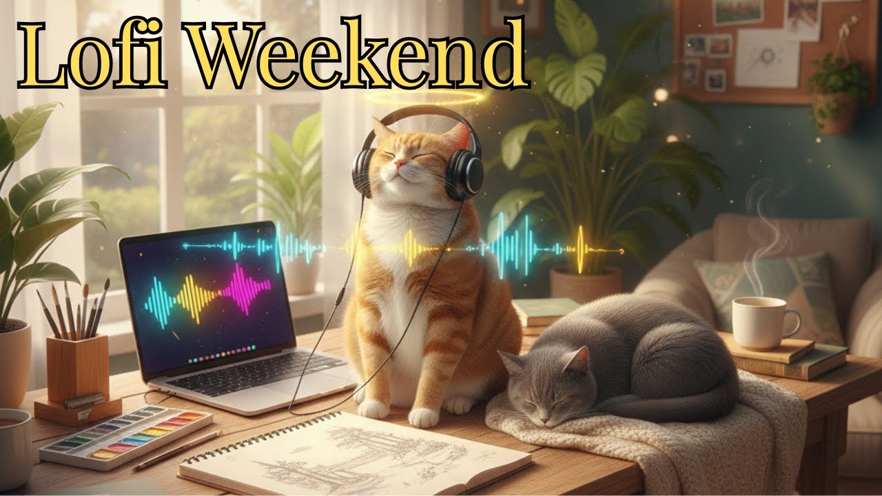 🎮 weekend vibes lofi - chill beats for gaming / reading / creative flow