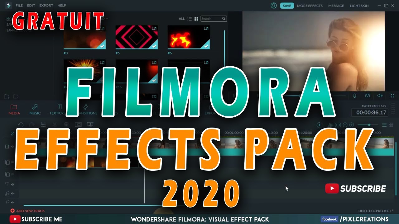 Wondershare Filmora |7/8/9| Visual Effect Pack | 2021 | 100 original Effect