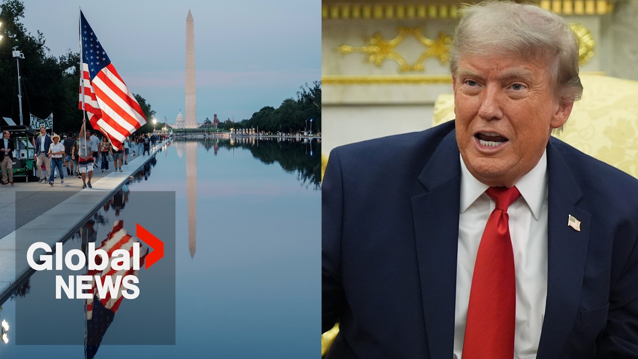 &ldquo;Thugs&rdquo;: Trump says 6 people have been arrested for vandalizing Reflecting Pool