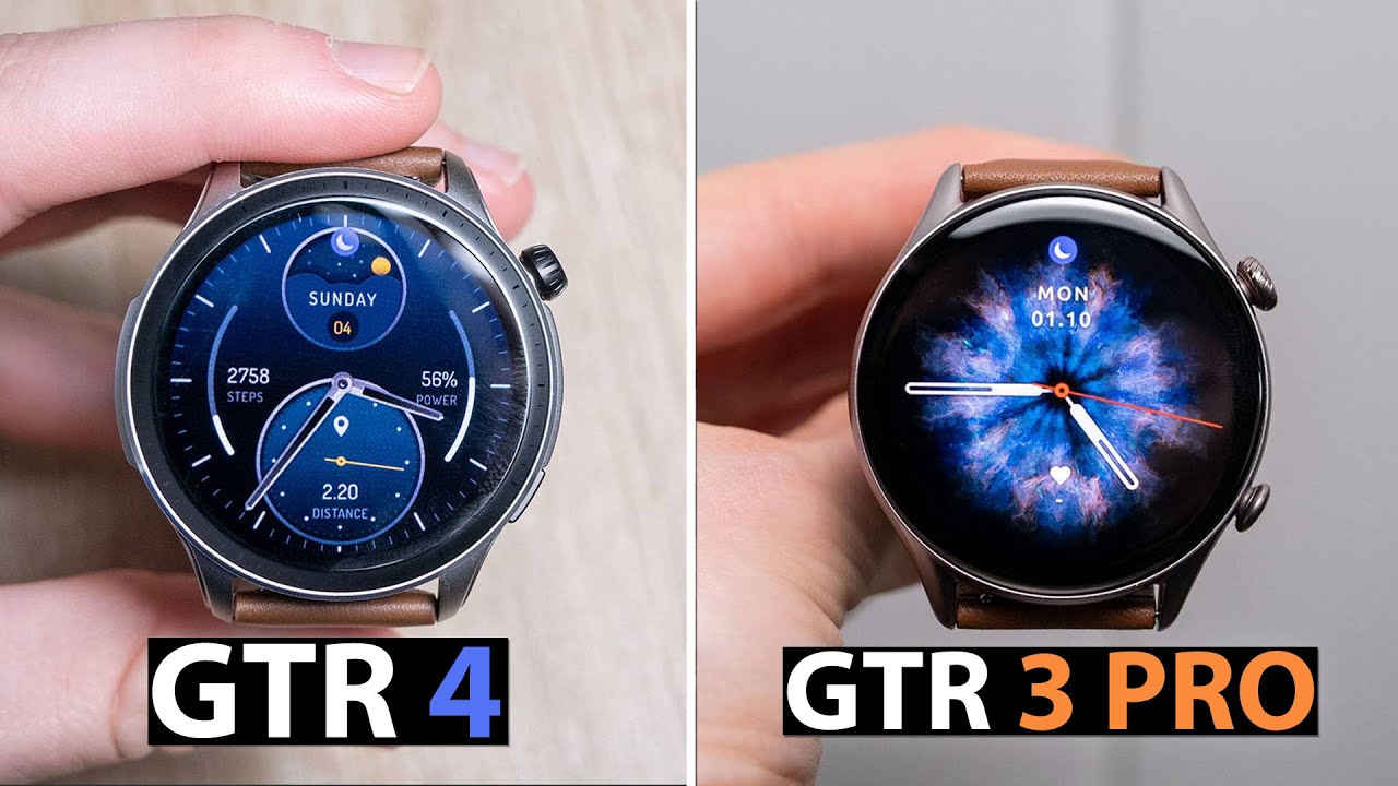 🥊 Amazfit GTR 4 vs Amazfit GTR 3 Pro COMPARATIVA en ESPAÑOL ⌚️ ¿Qué ha cambiado?