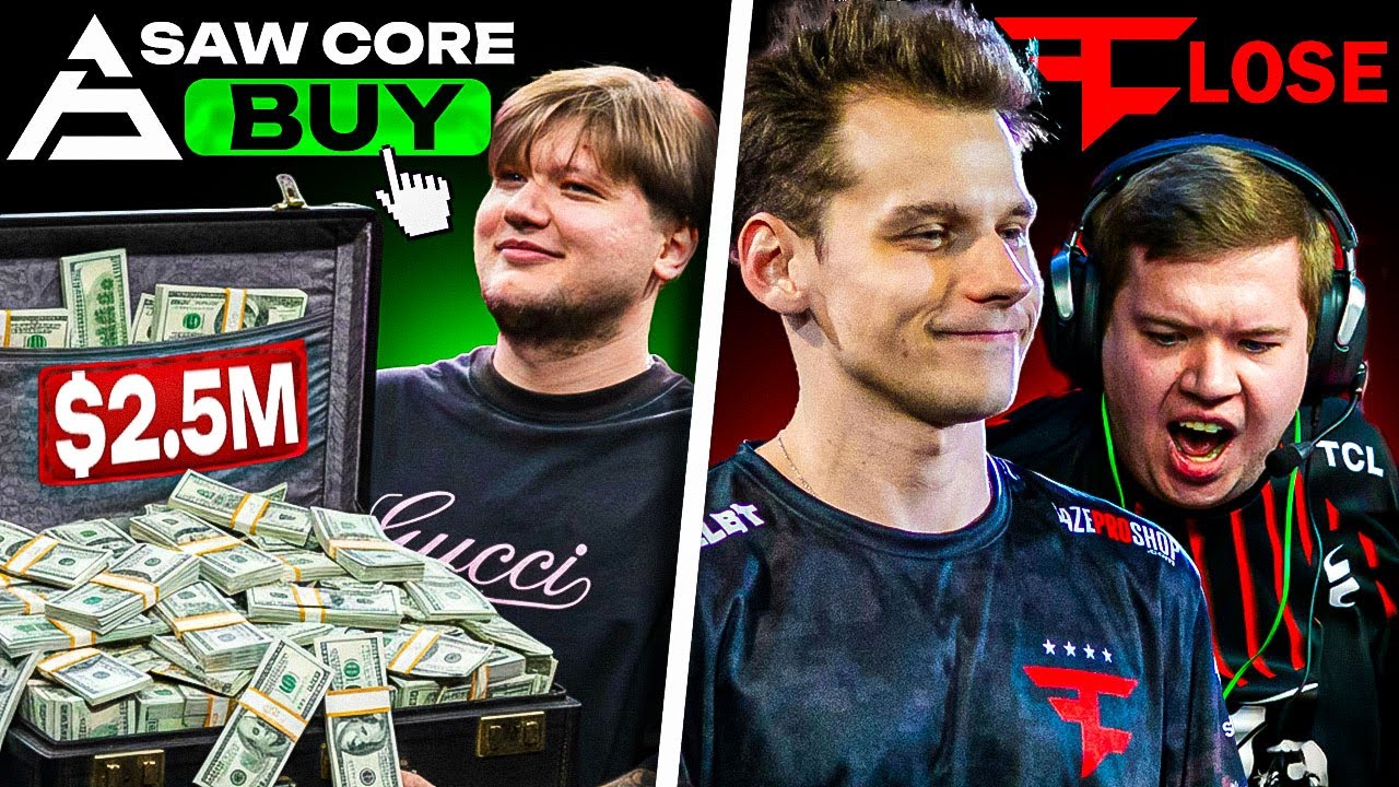 S1mple's $2.5 MILLION Team, FaZe Fail? JW Back? Falcons Vitality DECLINE | CS NEWS