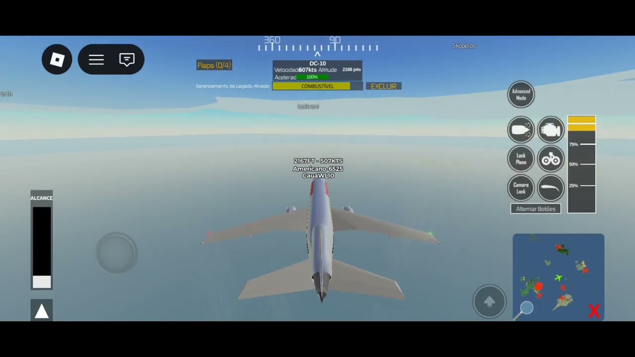 Pedido de voo com o raríssimo DC-10 @MiguelVader6 