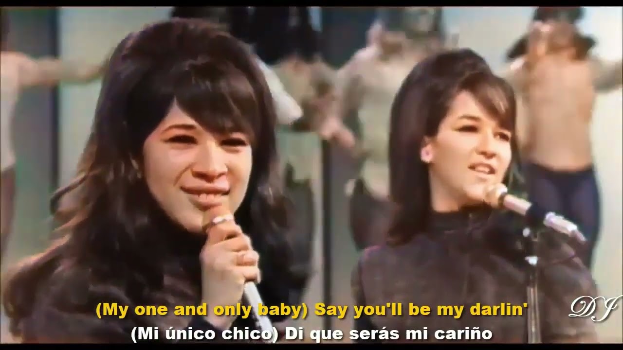 The Ronettes - Be My Baby (Color) Lyrics  -Sub ( Ingl&eacute;s- Espa&ntilde;ol) Remastered