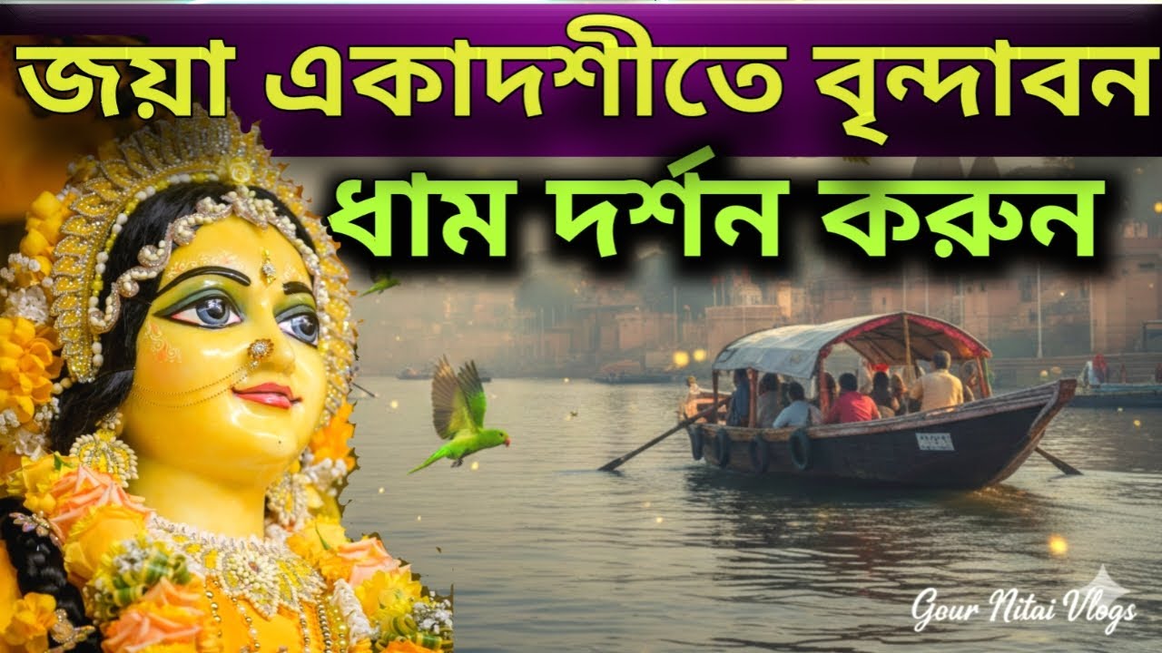 জয়া(ভৈমী)একাদশী দিন বৃন্দাবন ধাম দর্শন করুন jaya bhaimi ekadashi in vrindavan darshan,krishna leela