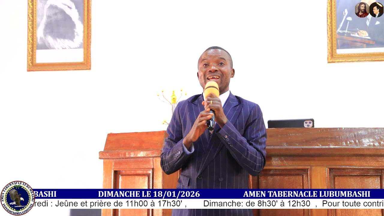 IL DEVAIT PASSER PAR ICI ! ||DIMANCHE 18 JANVIER  2026|| REV. EVANS TSHITENDE Partie 2