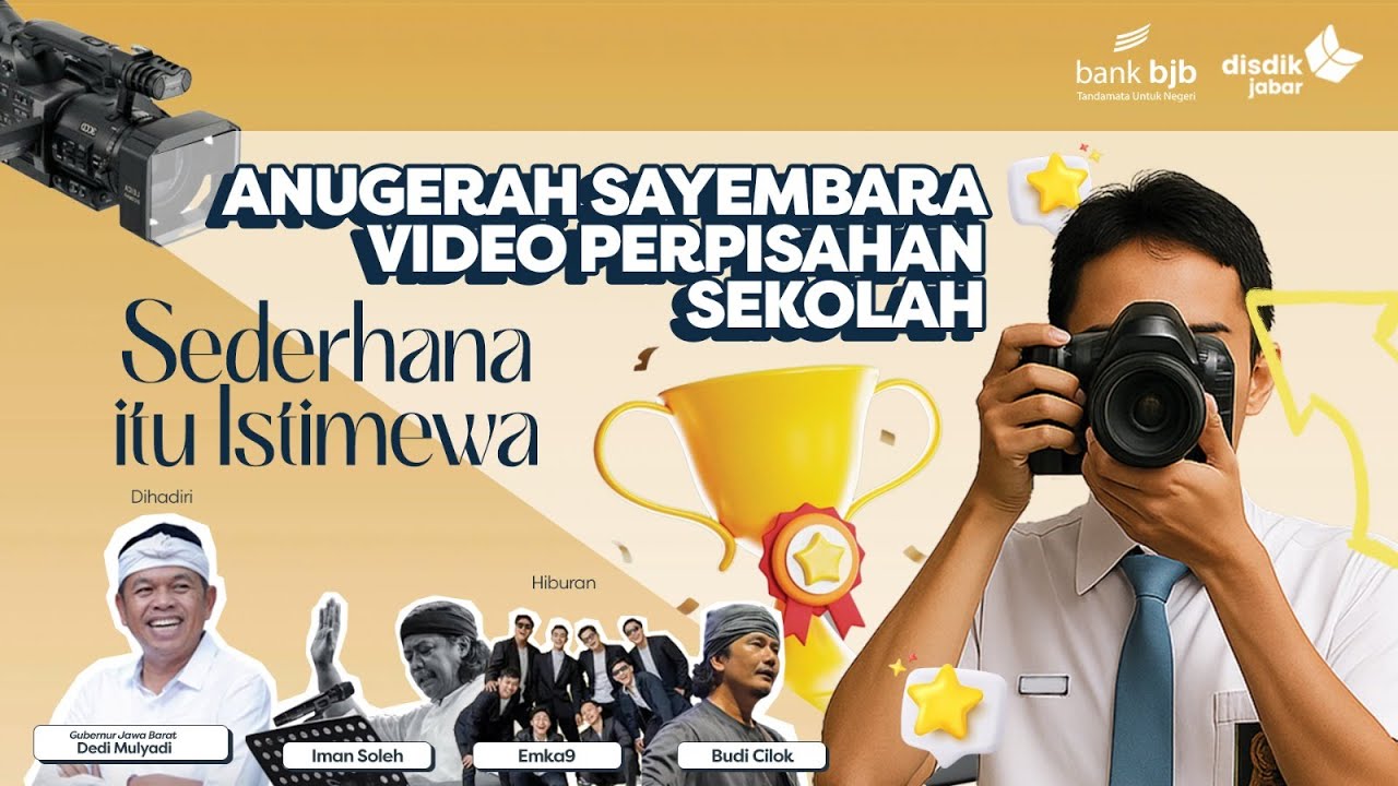 Penganugerahan Sayembara Video Perpisahan Sekolah Tahun 2025 