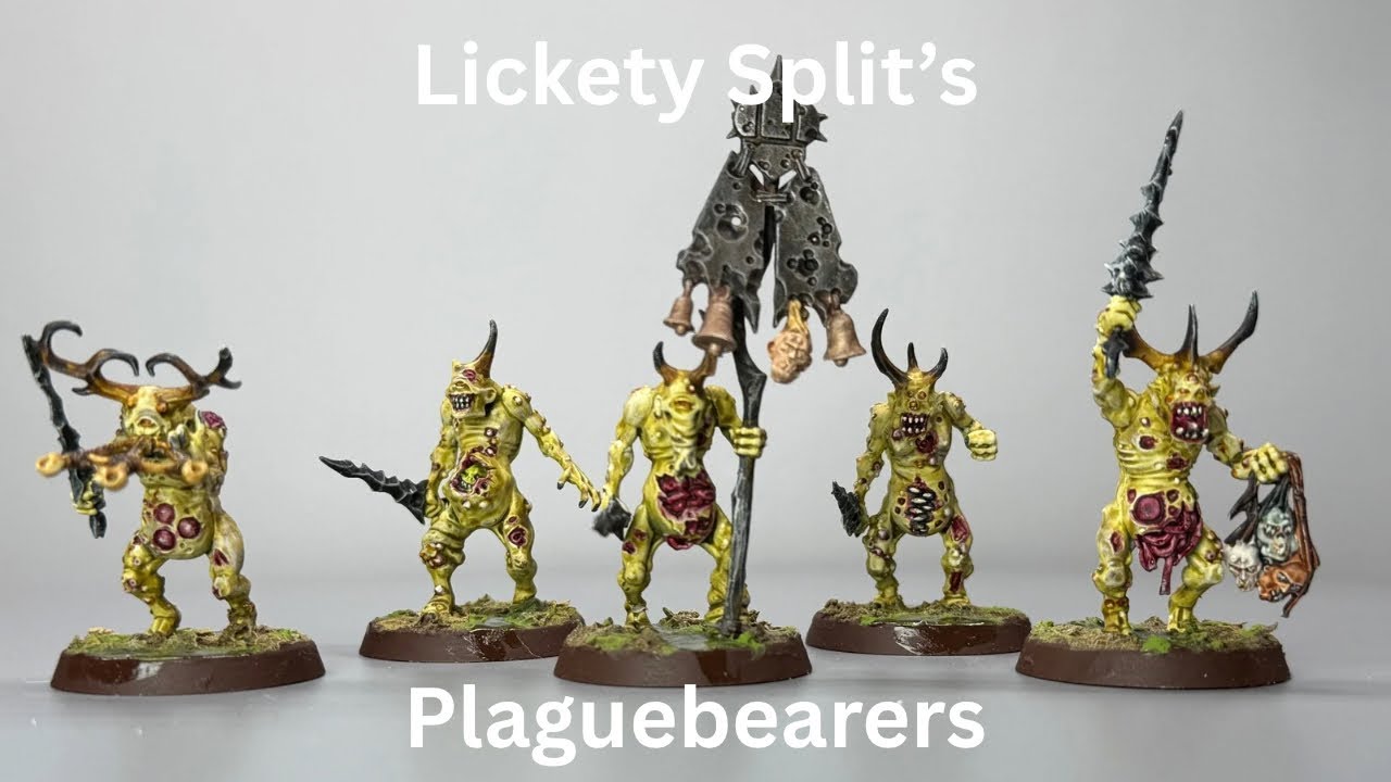 Lickety Split’s How I Painted It With Contrast- Plaguebearers