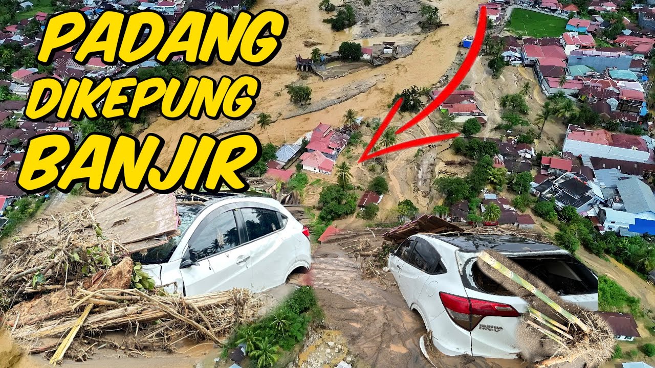 BANJIR BANDANG DAN TANAH LONGSOR❗️❗️MENGHANTAM KOTA PADANG SUMATERA BARAT AKIBAT CUACA EXTRIM 