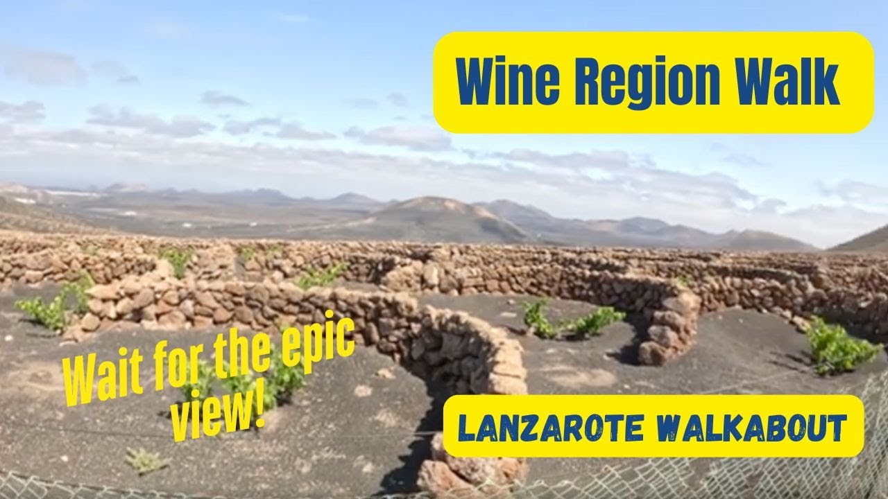 Walking In The Wine Region - Lanzarote