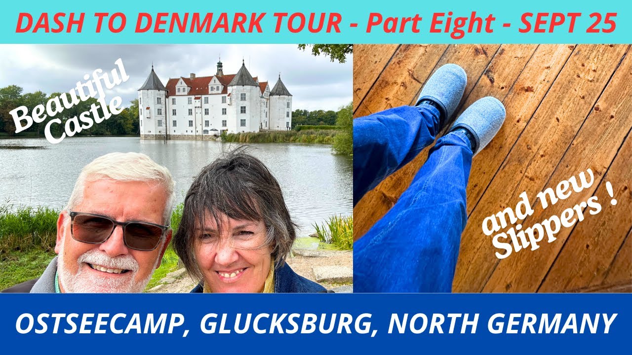 ТУР DASH to DANMARK TOUR Pt8 | Рывок домой через замок Глюксбург и Бремен, Германия | Видеоблог 729