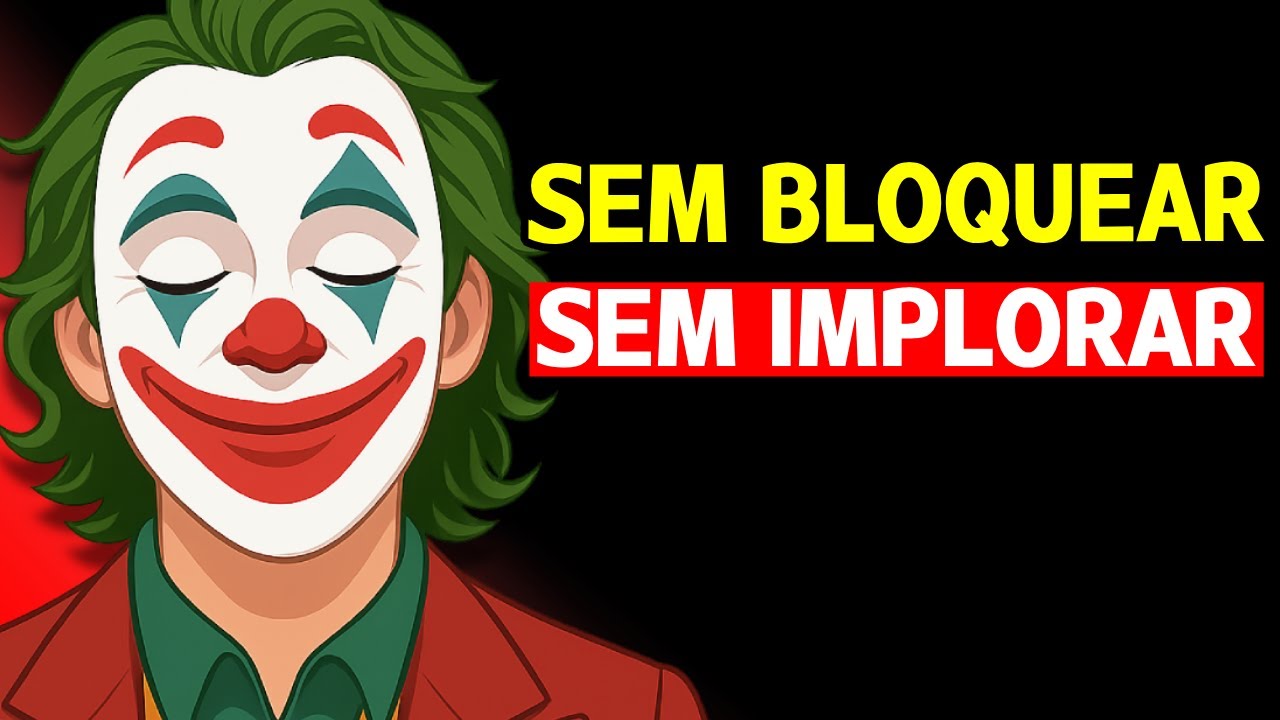 Sem bloquear. Sem implorar. Apenas faça isso e acerte onde mais dói