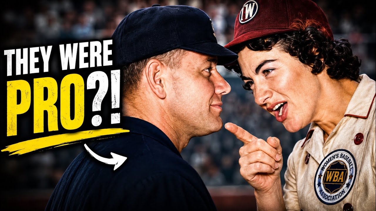 1940’s All-American Girls Professional Baseball League (AAGPBL) Footage ⭐️ [In 4K Color]