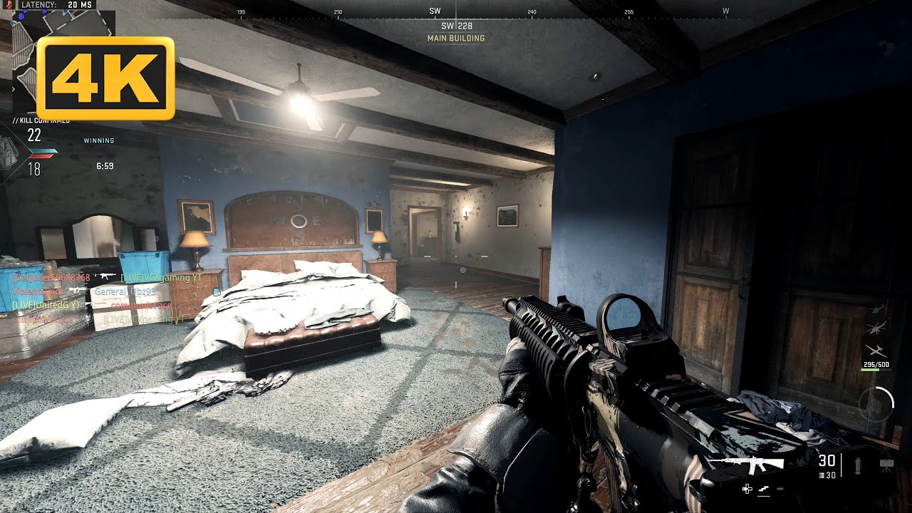 Call of Duty Modern Warfare 2 Multiplayer Gameplay 4K