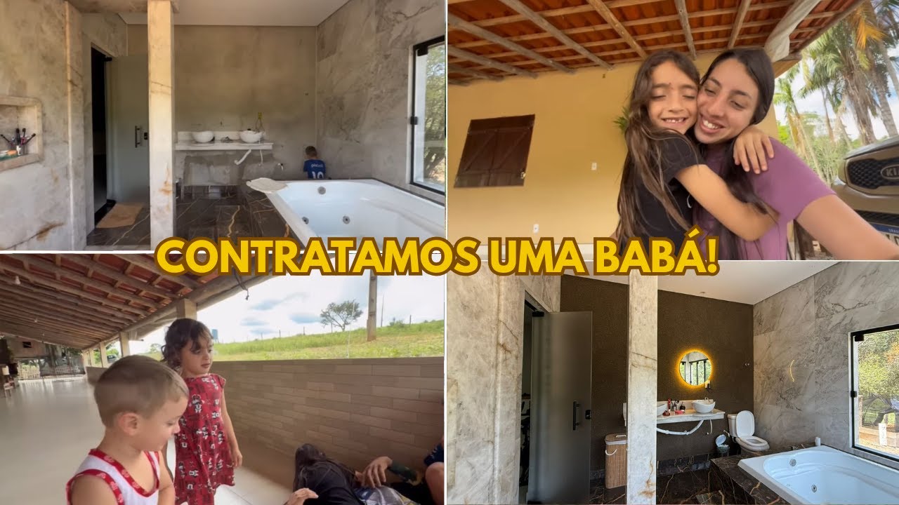 Essa Decisão Mudou Nossa Rotina Babá para as Crianças | Reforma do Banheiro Ficou Ainda Mais Lindo!