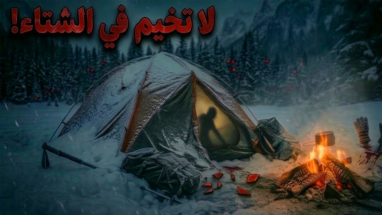 قصتا رعب حقيقيتان عن التخييم في الشتاء