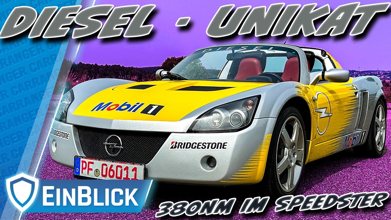 DIESEL im Speedster? Opel Speedster 2.2 DTI (2001) - Passt ein Diesel zum Sportwagen?