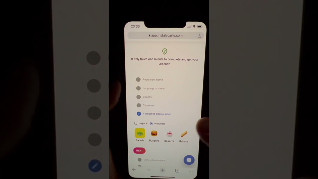 How to make QR menu & ordering? 