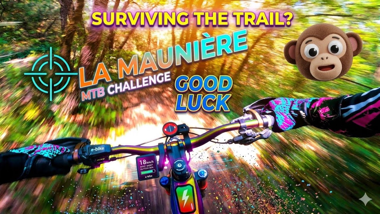 Descente VTT de la Maunière à Hyères (Ft Guitou) #mtb