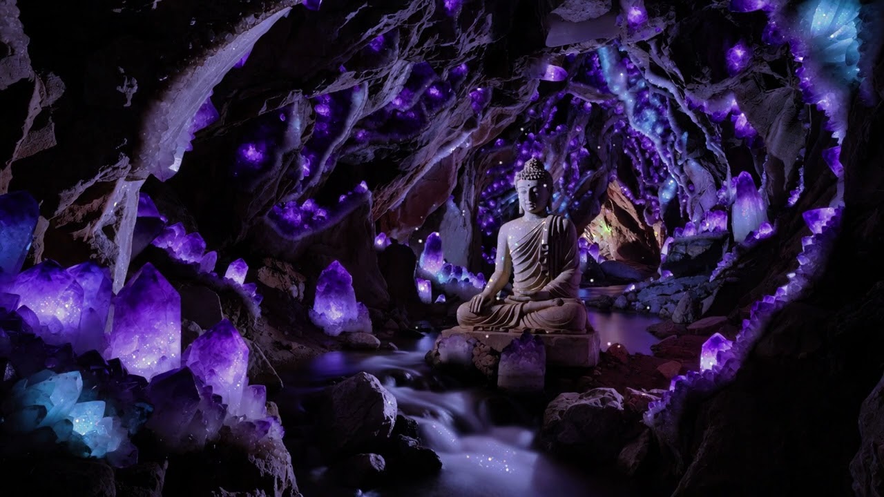 10 Minutes of Sacred Crystal Healing: Deep Aura Cleansing & Zen Peace 💎✨ | Pure Zen Library