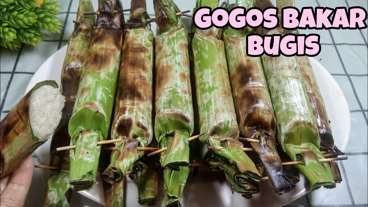 Cara membuat gogos bakar khas bugis gurih enak/ide jualan simple