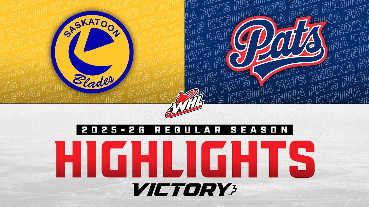 Saskatoon Blades at Regina Pats 02/28 | WHL Highlights 2025-26