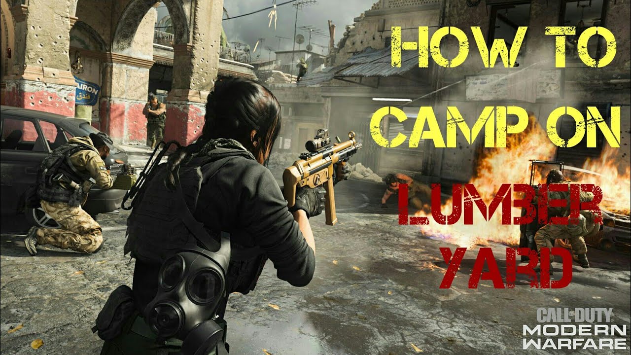 Call of Duty: Modern Warfare [ Warzone - How to camp on the map Lumber Yard - Warzone Rumble ]