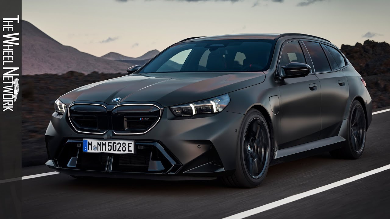 2025 BMW M5 Touring Reveal [4K] – Driving, Interior, Exterior