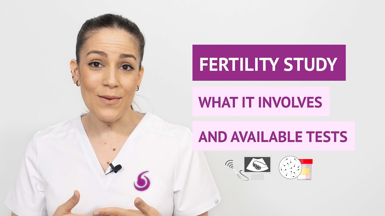 What does a fertility study involve? What fertility tests are there?