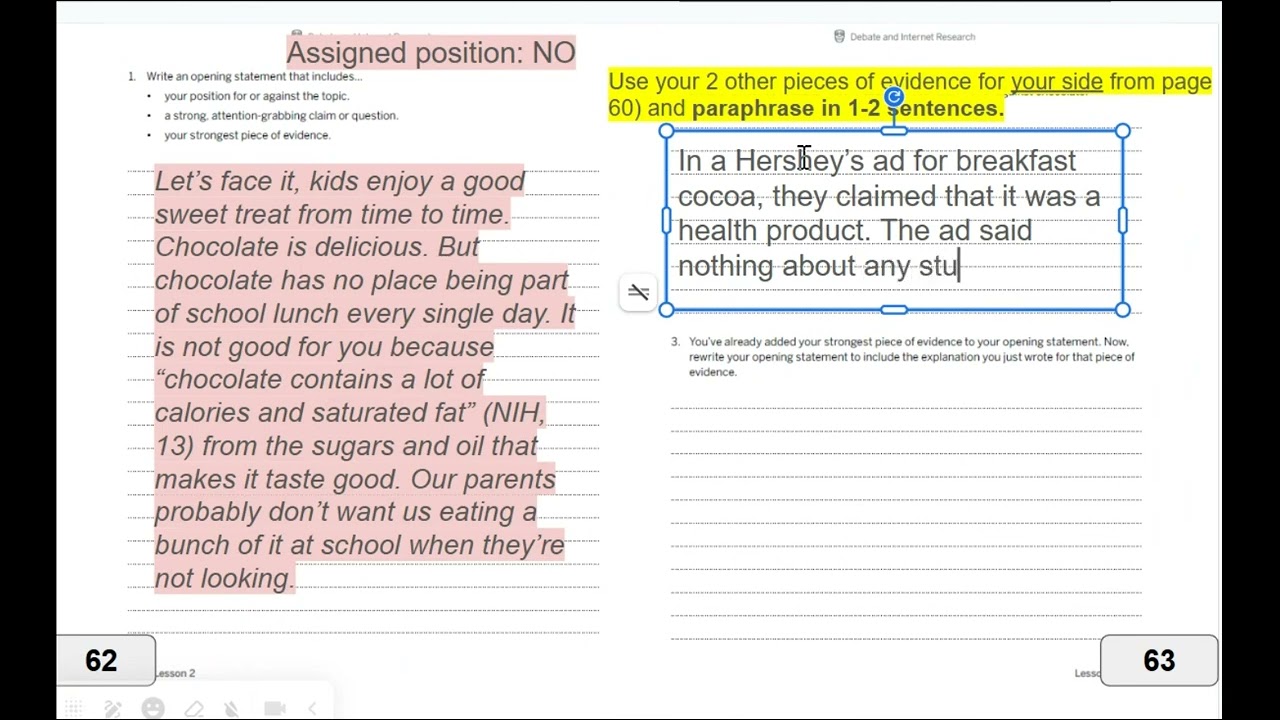 Page 63 Unit 3